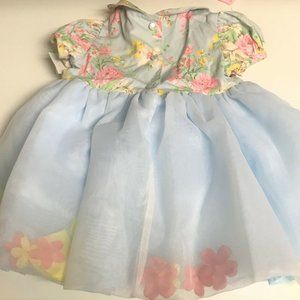 Baby Lulu Vintage Floral Loose Petals Dress  NEW